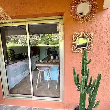 Superbe 3p Boheme, Juan Les Pins, Jardin, 900m De La Apartment *