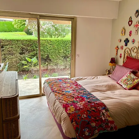 Appartement Superbe 3p Boheme, Juan Les Pins, Jardin, 900m De La