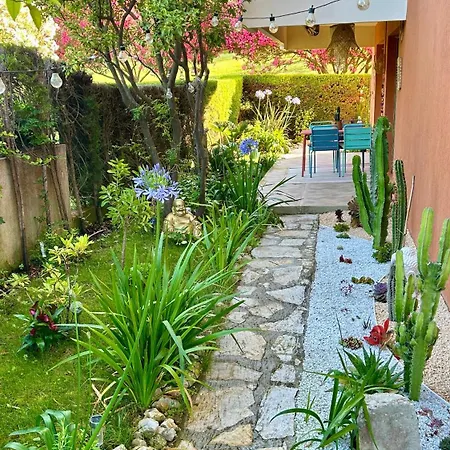 Appartement Superbe 3p Boheme, Juan Les Pins, Jardin, 900m De La *